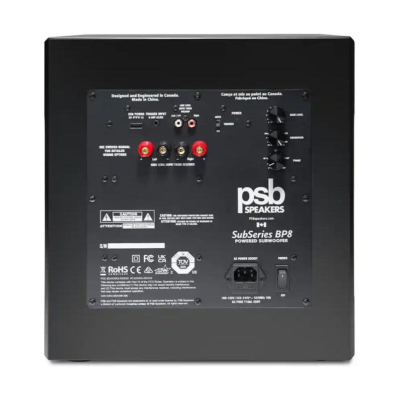 PSB SubSeries BP8 Subwoofer