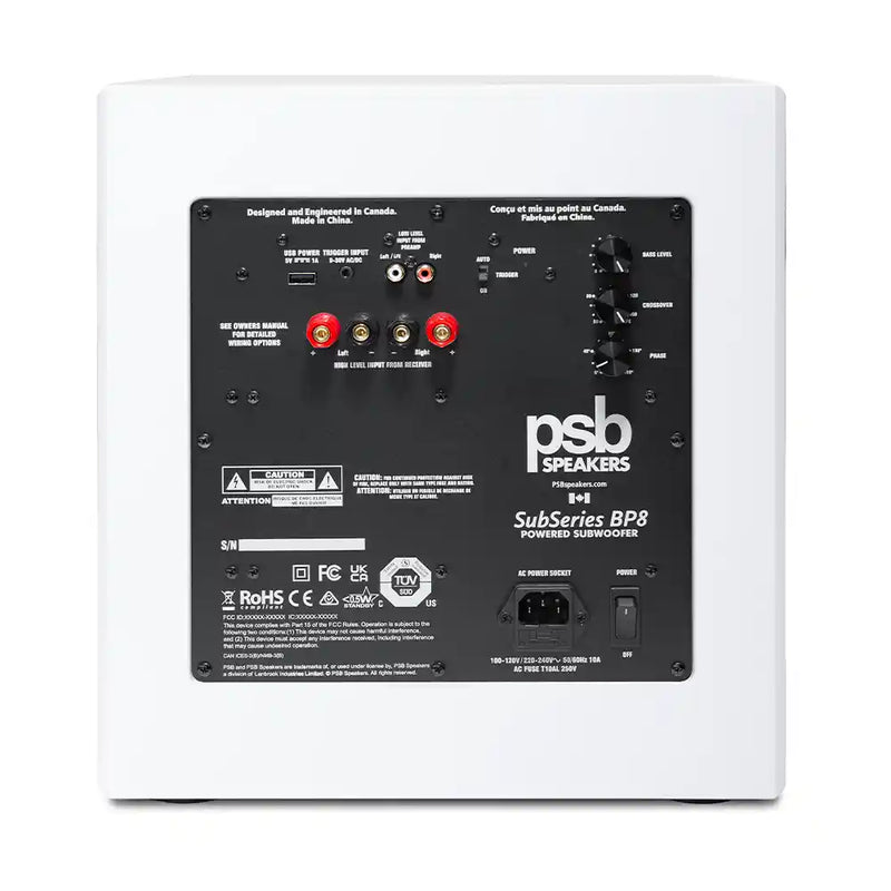 PSB SubSeries BP8 Subwoofer