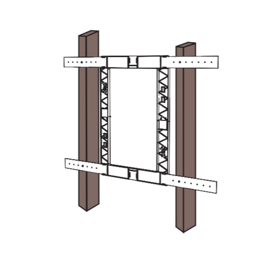 PSB PRE-C-LCR-SURR Pre-Construction Bracket for PSB C-LCR & C-Sur (each)