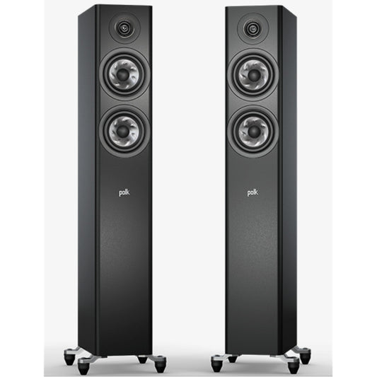 Polk Reserve R500 Floor-standing Speakers per Pair in Black (Open Box Like New) - Audiolab