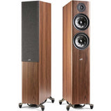 Polk Reserve R600 Floor-standing Speaker Pair in Walnut (Open Box Like New) - Audiolab