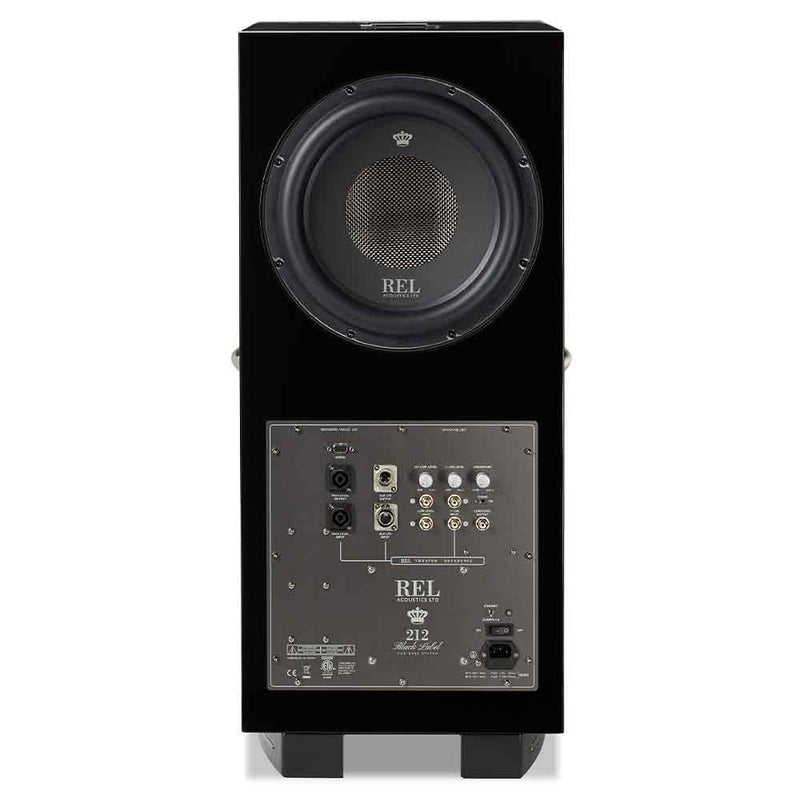 REL Acoustics 212 Black Label Subwoofer - Audiolab