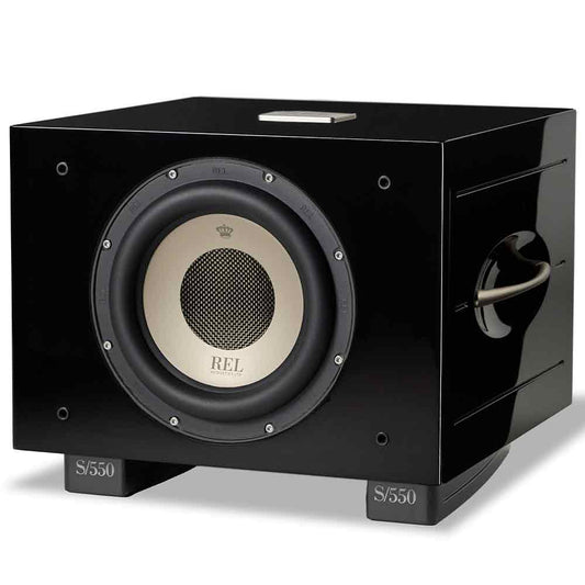 REL Acoustics S/550 Subwoofer in Piano Black | Best REL Acoustics S/550 Subwoofer in Piano Black | REL Acoustics S/550 Subwoofer in Piano Black Reviews |  Audiolab Stereo & Video