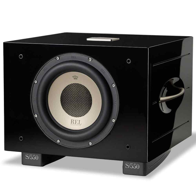 REL Acoustics S/550 Subwoofer in Piano Black | Best REL Acoustics S/550 Subwoofer in Piano Black | REL Acoustics S/550 Subwoofer in Piano Black Reviews |  Audiolab Stereo & Video
