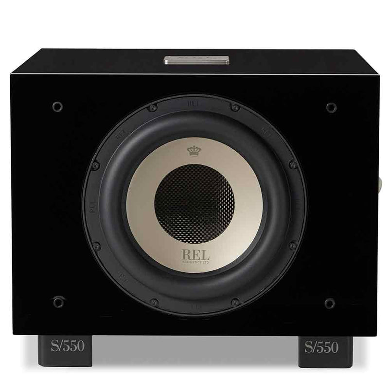 REL Acoustics S/550 Subwoofer in Piano Black | Best REL Acoustics S/550 Subwoofer in Piano Black | REL Acoustics S/550 Subwoofer in Piano Black Reviews |  Audiolab Stereo & Video