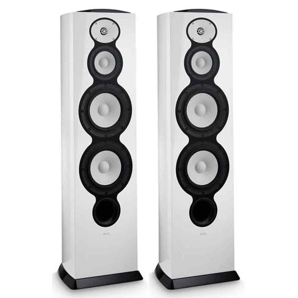 Revel F228Be 3-way Floor-standing Speaker in High Gloss White (Factory B-Stock) (Pair)