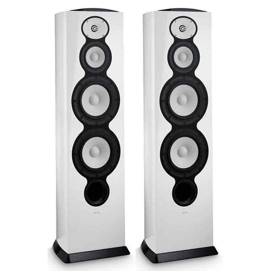 Revel F228Be 3-way Floor-standing Speaker in High Gloss White (Factory B-Stock) (Pair)