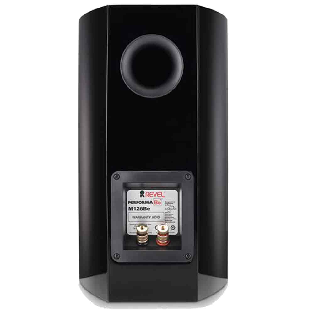 Revel M126Be 2-way Bookshelf Loudspeaker in High Gloss Black (Each) - Audiolab