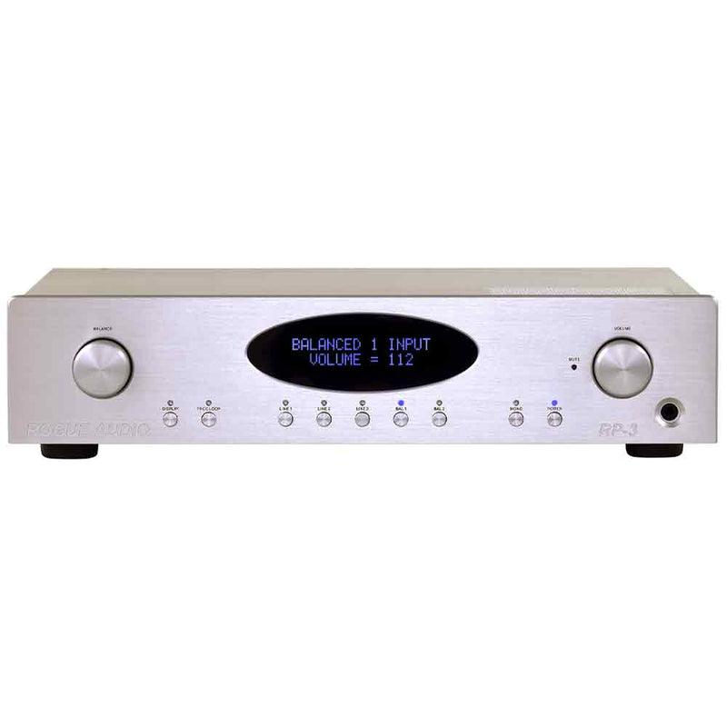 Rogue Audio RP-3 Preamplifier in Silver | Best Rogue Audio RP-3 Preamplifier in Silver | Rogue Audio RP-3 Preamplifier in Silver Reviews | Audiolab Home Audio