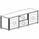 Salamander Designs Synergy Single Box 233 Triple With AV Cabinet With 10” Door | Best Salamander Designs Synergy Single Box 233 Triple With AV Cabinet With 10” Door | Salamander Designs Synergy Single Box 233 Triple With AV Cabinet With 10” Door Reviews |  Audiolab Stereo & Video