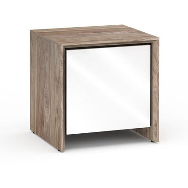 Salamander Designs Barcelona 217 Sub Enclosure Single-Width AV Cabinet in Natural Walnut / Gloss White | Best Salamander Designs Barcelona 217 Sub Enclosure Single-Width AV Cabinet in Natural Walnut / Gloss White | Salamander Designs Barcelona 217 Sub Enclosure Single-Width AV Cabinet in Natural Walnut / Gloss White Reviews | Audiolab Home Audio