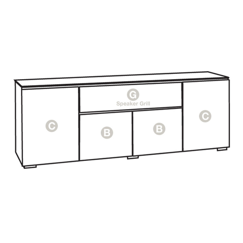 Salamander Chicago 345 Quad-Width AV Cabinet in Black Oak | Best Salamander Chicago 345 Quad-Width AV Cabinet in Black Oak | Salamander Chicago 345 Quad-Width AV Cabinet in Black Oak Reviews | Audiolab Home Audio