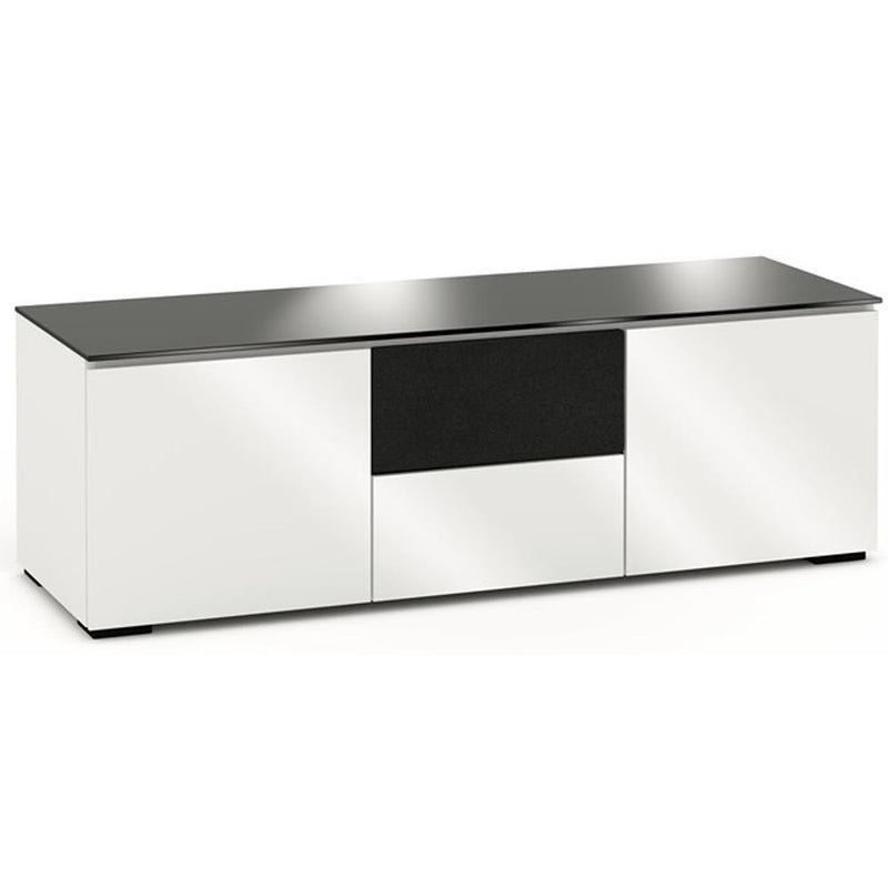 Salamander Miami 236 Triple-Width AV Cabinet in Gloss White / Black Glass | Best Salamander Miami 236 Triple-Width AV Cabinet in Gloss White / Black Glass | Salamander Miami 236 Triple-Width AV Cabinet in Gloss White / Black Glass Reviews | Audiolab Home Audio
