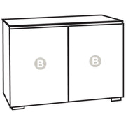 Salamander Miami 323 Double-Width AV Cabinet in Gloss White / Black Glass | Best Salamander Miami 323 Double-Width AV Cabinet in Gloss White / Black Glass | Salamander Miami 323 Double-Width AV Cabinet in Gloss White / Black Glass Reviews | Audiolab Home Audio