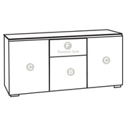 Salamander Designs Miami 336 Triple Wide AV Cabinet in Gloss White / Black Glass C/MM336/GW/BK | Best Salamander Designs Miami 336 Triple Wide AV Cabinet in Gloss White / Black Glass C/MM336/GW/BK | Salamander Designs Miami 336 Triple Wide AV Cabinet in Gloss White / Black Glass C/MM336/GW/BK Reviews | Audiolab Home Audio