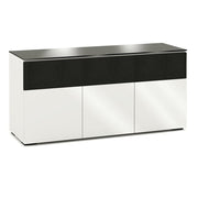 Salamander Designs Miami 339 in Gloss White / Black Glass C/MM339/GW/BK | Best Salamander Designs Miami 339 in Gloss White / Black Glass C/MM339/GW/BK | Salamander Designs Miami 339 in Gloss White / Black Glass C/MM339/GW/BK Reviews | Audiolab Home Audio