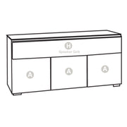 Salamander Designs Miami 339 in Gloss White / Black Glass C/MM339/GW/BK | Best Salamander Designs Miami 339 in Gloss White / Black Glass C/MM339/GW/BK | Salamander Designs Miami 339 in Gloss White / Black Glass C/MM339/GW/BK Reviews | Audiolab Home Audio