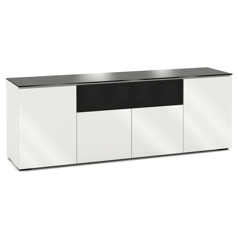 Salamander Designs Miami 345 in Gloss White / Black Glass | Best Salamander Designs Miami 345 in Gloss White / Black Glass | Salamander Designs Miami 345 in Gloss White / Black Glass Reviews | Audiolab Home Audio
