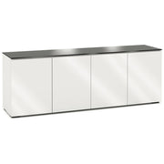 Salamander Designs Miami 347 in Gloss White / Black Glass | Best Salamander Designs Miami 347 in Gloss White / Black Glass | Salamander Designs Miami 347 in Gloss White / Black Glass Reviews | Audiolab Home Audio