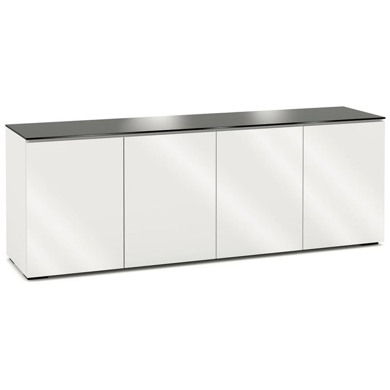 Salamander Designs Miami 347 in Gloss White / Black Glass | Best Salamander Designs Miami 347 in Gloss White / Black Glass | Salamander Designs Miami 347 in Gloss White / Black Glass Reviews | Audiolab Home Audio