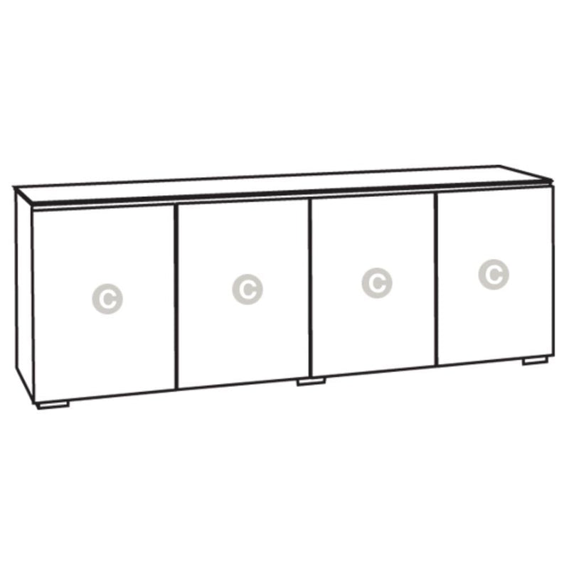 Salamander Designs Miami 347 in Gloss White / Black Glass | Best Salamander Designs Miami 347 in Gloss White / Black Glass | Salamander Designs Miami 347 in Gloss White / Black Glass Reviews | Audiolab Home Audio