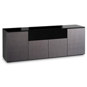 Salamander Chameleon Seattle 345 Quad-Width AV Cabinet with Speaker Bay with ALPI Gray Oak Doors and Black Glass Top | Best Salamander Chameleon Seattle 345 Quad-Width AV Cabinet with Speaker Bay with ALPI Gray Oak Doors and Black Glass Top | Salamander Chameleon Seattle 345 Quad-Width AV Cabinet with Speaker Bay with ALPI Gray Oak Doors and Black Glass Top Reviews | Audiolab Home Audio