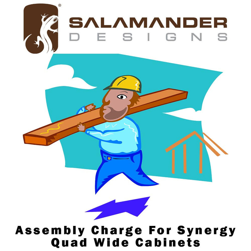 Salamander Designs Synergy Assembly Charge For Synergy Quad Wide Cabinets | Best Salamander Designs Synergy Assembly Charge For Synergy Quad Wide Cabinets | Salamander Designs Synergy Assembly Charge For Synergy Quad Wide Cabinets Reviews | Audiolab Home Audio