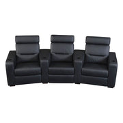 Salamander AV Basics TC3 3 Seat Curved Black Leather Motorized Reclining Home Theater Seating | Best Salamander AV Basics TC3 3 Seat Curved Black Leather Motorized Reclining Home Theater Seating | Salamander AV Basics TC3 3 Seat Curved Black Leather Motorized Reclining Home Theater Seating Reviews | Audiolab Home Audio