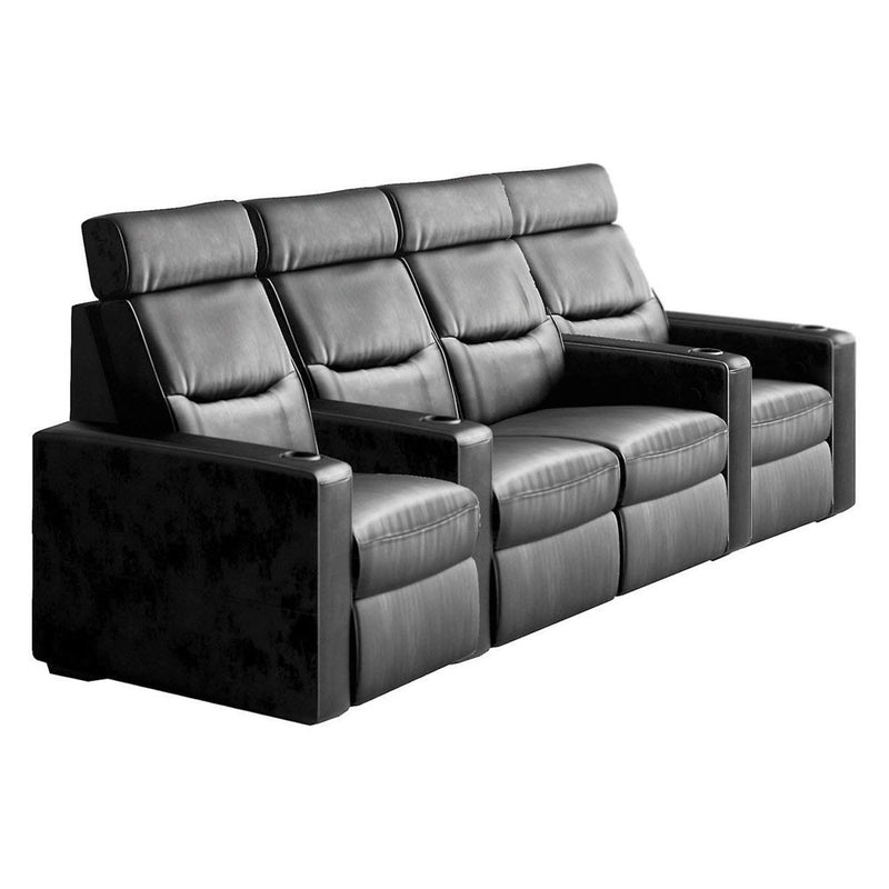 Salamander AV Basics TC3 4 Seat with Center Loveseat Black Leather Motorized Reclining Home Theater Seating | Best Salamander AV Basics TC3 4 Seat with Center Loveseat Black Leather Motorized Reclining Home Theater Seating | Salamander AV Basics TC3 4 Seat with Center Loveseat Black Leather Motorized Reclining Home Theater Seating Reviews | Audiolab Home Audio
