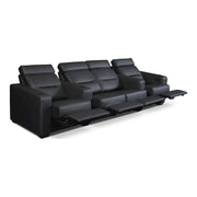 Salamander AV Basics TC3 4 Seat with Center Loveseat Black Leather Motorized Reclining Home Theater Seating | Best Salamander AV Basics TC3 4 Seat with Center Loveseat Black Leather Motorized Reclining Home Theater Seating | Salamander AV Basics TC3 4 Seat with Center Loveseat Black Leather Motorized Reclining Home Theater Seating Reviews | Audiolab Home Audio