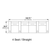 Salamander AV Basics TC3 4 Seat with Center Loveseat Black Leather Motorized Reclining Home Theater Seating | Best Salamander AV Basics TC3 4 Seat with Center Loveseat Black Leather Motorized Reclining Home Theater Seating | Salamander AV Basics TC3 4 Seat with Center Loveseat Black Leather Motorized Reclining Home Theater Seating Reviews | Audiolab Home Audio