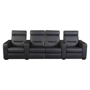 Salamander AV Basics TC3 4 Seat with Center Loveseat Black Leather Motorized Reclining Home Theater Seating | Best Salamander AV Basics TC3 4 Seat with Center Loveseat Black Leather Motorized Reclining Home Theater Seating | Salamander AV Basics TC3 4 Seat with Center Loveseat Black Leather Motorized Reclining Home Theater Seating Reviews | Audiolab Home Audio