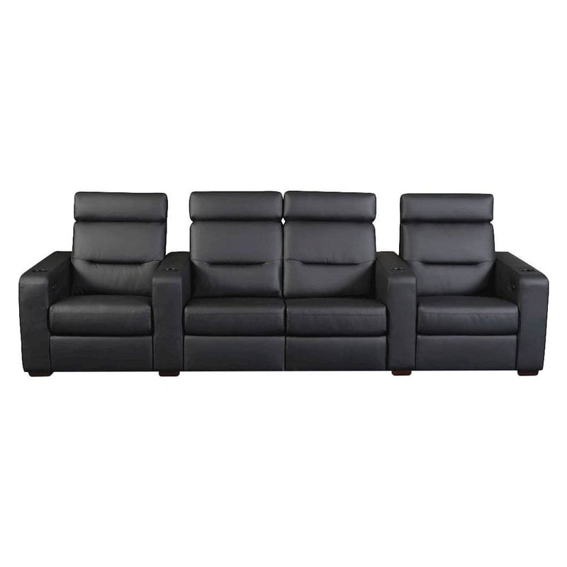Salamander AV Basics TC3 4 Seat with Center Loveseat Black Leather Motorized Reclining Home Theater Seating | Best Salamander AV Basics TC3 4 Seat with Center Loveseat Black Leather Motorized Reclining Home Theater Seating | Salamander AV Basics TC3 4 Seat with Center Loveseat Black Leather Motorized Reclining Home Theater Seating Reviews | Audiolab Home Audio
