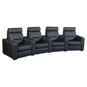 Salamander AV Basics TC3 4 Seat Curved Black Leather Motorized Reclining Home Theater Seating | Best Salamander AV Basics TC3 4 Seat Curved Black Leather Motorized Reclining Home Theater Seating | Salamander AV Basics TC3 4 Seat Curved Black Leather Motorized Reclining Home Theater Seating Reviews | Audiolab Home Audio