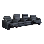 Salamander AV Basics TC3 4 Seat Curved Black Leather Motorized Reclining Home Theater Seating | Best Salamander AV Basics TC3 4 Seat Curved Black Leather Motorized Reclining Home Theater Seating | Salamander AV Basics TC3 4 Seat Curved Black Leather Motorized Reclining Home Theater Seating Reviews | Audiolab Home Audio