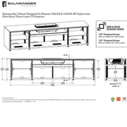 Salamander Designs 245 Hisense Laser TV Integrated Cabinet for use with Hisense Laser TV, Models 100L9G and 120L9G (X/HSEL9/245) | Best Salamander Designs 245 Hisense Laser TV Integrated Cabinet for use with Hisense Laser TV, Models 100L9G and 120L9G (X/HSEL9/245) | Salamander Designs 245 Hisense Laser TV Integrated Cabinet for use with Hisense Laser TV, Models 100L9G and 120L9G (X/HSEL9/245) Reviews | Audiolab Home Audio