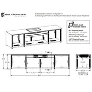 Salamander Designs US Projector Cabinet For Use With Samsung SP-LSP7TF | Best Salamander Designs US Projector Cabinet For Use With Samsung SP-LSP7TF | Salamander Designs US Projector Cabinet For Use With Samsung SP-LSP7TF Reviews | Audiolab Home Audio