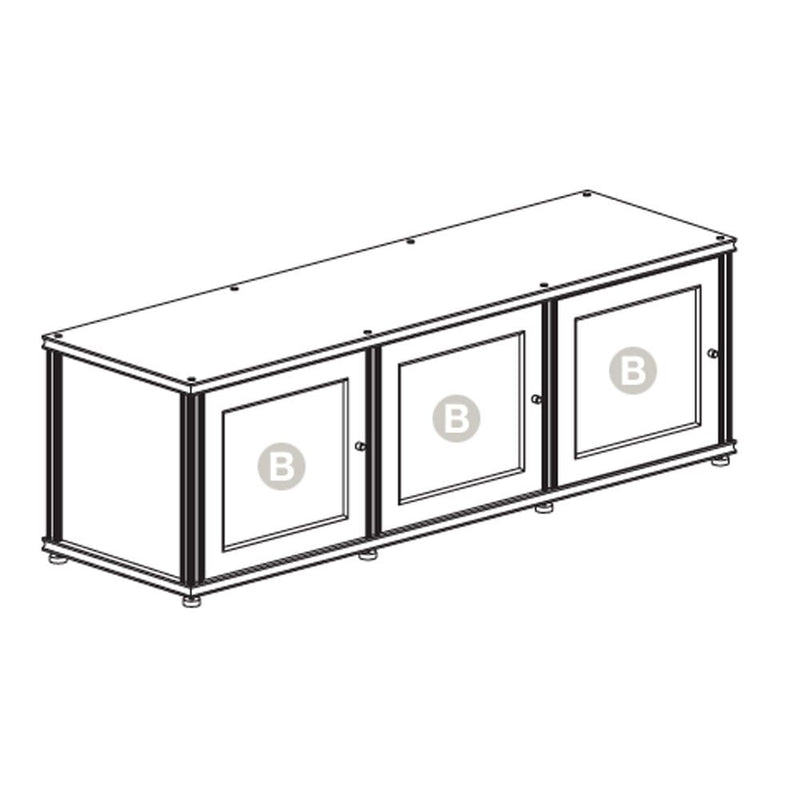 Salamander Synergy Single Box 237 Triple-Width AV Cabinet | Best Salamander Synergy Single Box 237 Triple-Width AV Cabinet | Salamander Synergy Single Box 237 Triple-Width AV Cabinet Reviews | Audiolab Home Audio