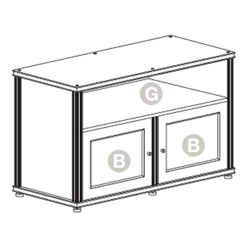 Salamander Synergy Single Box 329 Double-Width AV Cabinet with Speaker Bay | Best Salamander Synergy Single Box 329 Double-Width AV Cabinet with Speaker Bay | Salamander Synergy Single Box 329 Double-Width AV Cabinet with Speaker Bay Reviews | Audiolab Home Audio