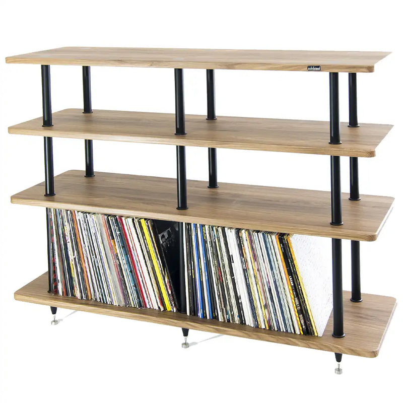 Solidsteel VL Series Vinyl Record Storage & AV Rack - Audiolab