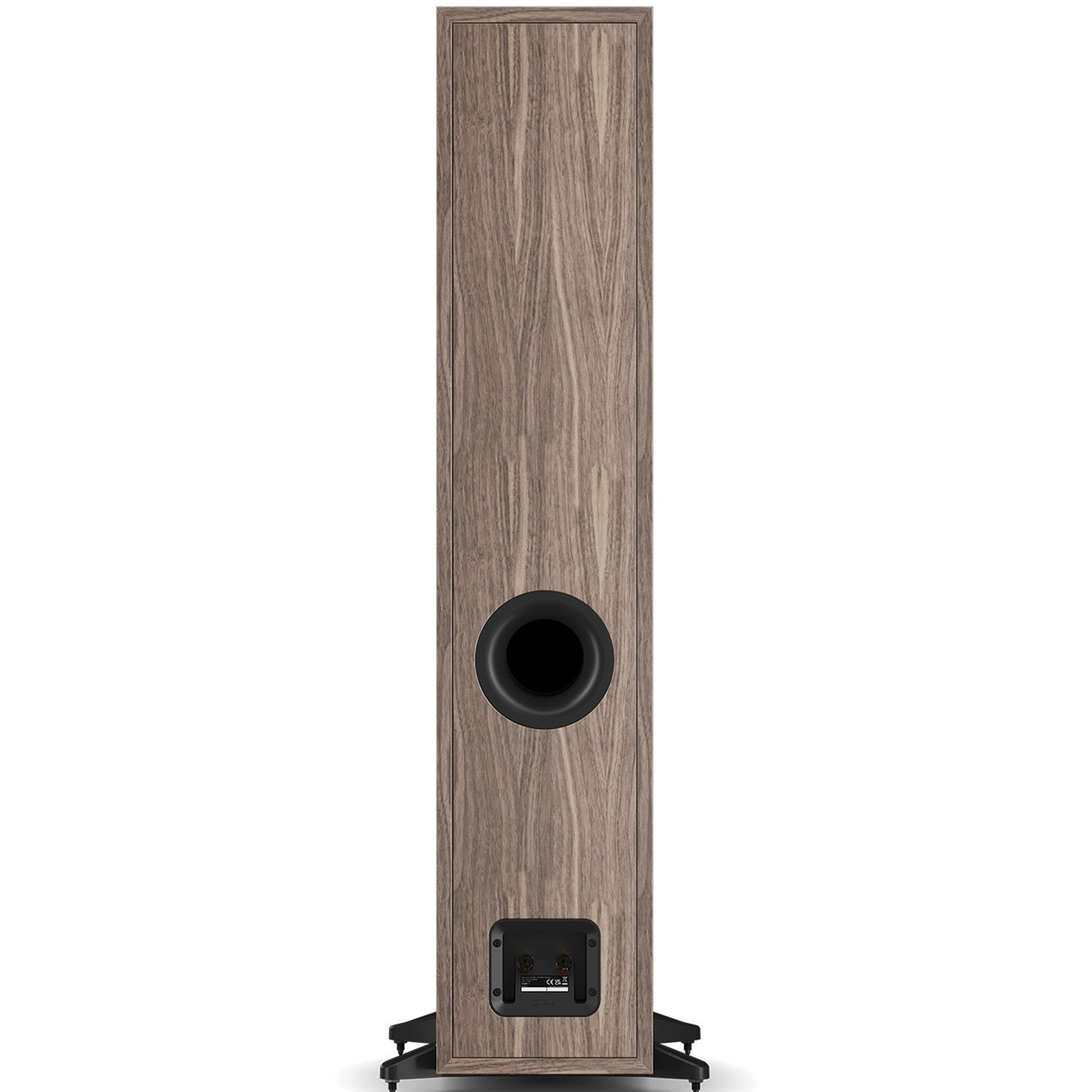 Dali Sonik 5 Floorstanding Loudspeaker in Walnut Rear - Audiolab