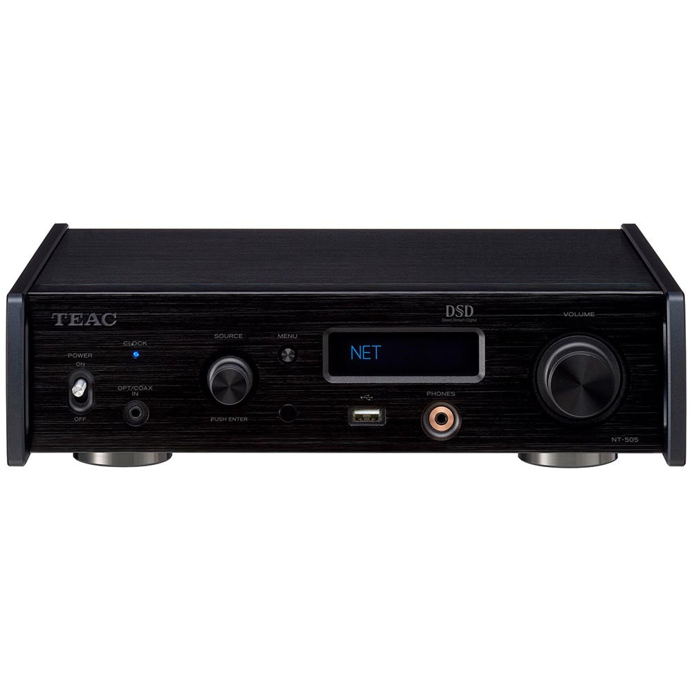 TEAC NT-505-X Network Audio Player / USB DAC / Preamplifier with Bluetooth Capability in Black