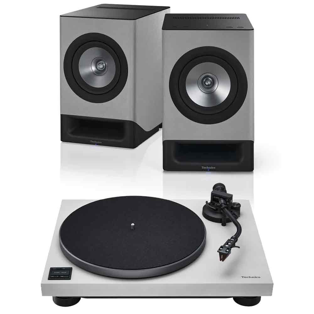 Technics Bundle: Technics SL-50C Direct Drive Turntable and Technics Wireless Speaker System - SC-CX700 - Audiolab