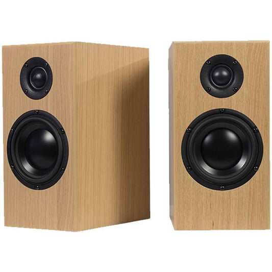 Totem Bison Monitor in White Oak (Pair)