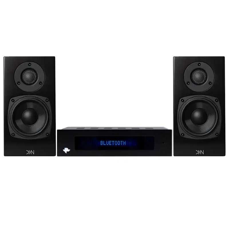 Totem KIN AMP Stereo Amplifier and KIN ONE Bookshelf Speaker 2 Channel Set