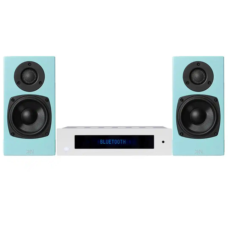 Totem KIN AMP Stereo Amplifier and KIN ONE Bookshelf Speaker 2 Channel Set