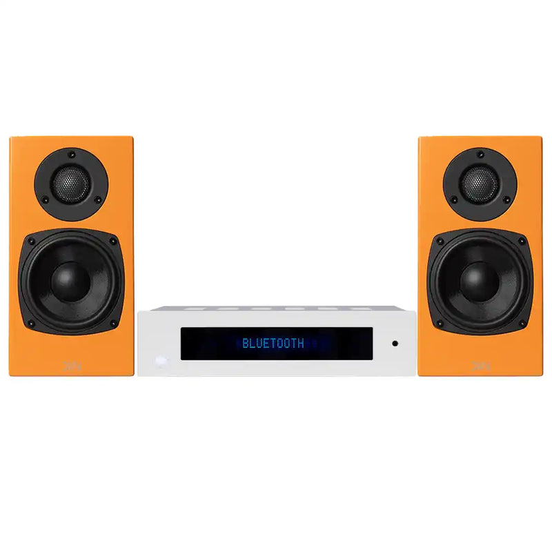 Totem KIN AMP Stereo Amplifier and KIN ONE Bookshelf Speaker 2 Channel Set