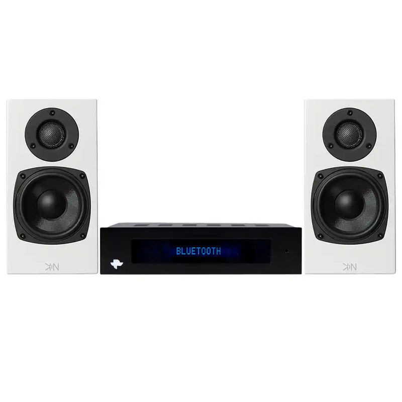 Totem KIN AMP Stereo Amplifier and KIN ONE Bookshelf Speaker 2 Channel Set