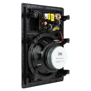 Totem Kin IW8 Slim In-Wall 8 Inch Speaker Back View - Audiolab
