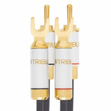 Tributaries Series 8 Speaker Cable (Spade - Banana) - 8ft